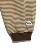 LEE Striped Long Sleeve T-Shirt Brown