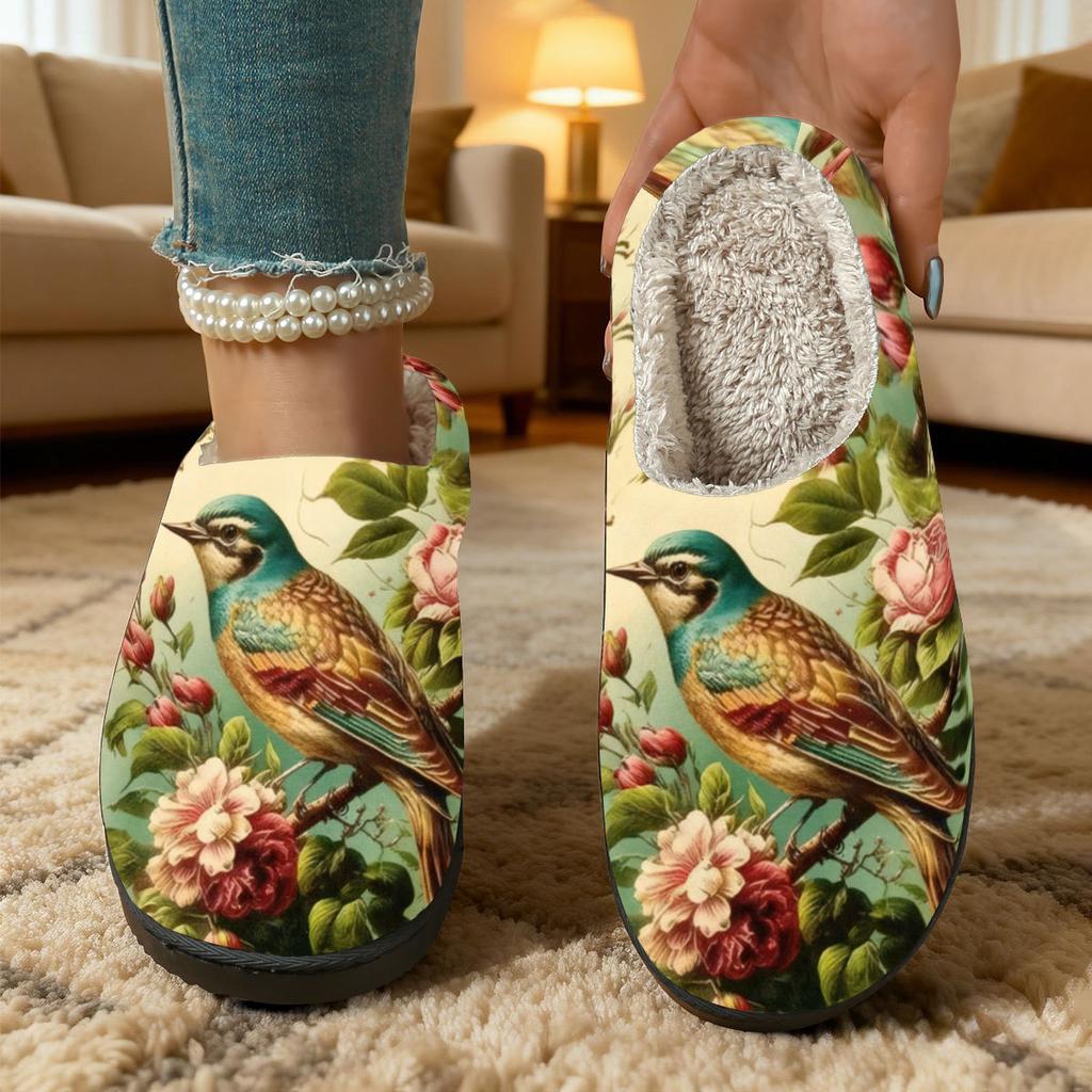 Cotton Shoes - Men's Warm and Comfortable Casual Home Shoes - Women's Slippers