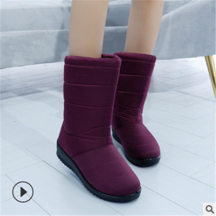 Buy Snow Boots Women Winter Warm Ankle Boots For Women Thick Fur Cotton