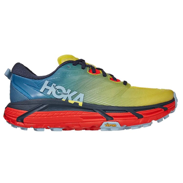 HOKA One One Mafate Speed 3 Comfortable Fabric Shock Absorption Non-Slip Wear-Resistant Breathable Low-Top Casual Running Shoes 1113530-PBFS
