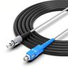 Telecom-Grade Field-Deployable Armored Fiber Optic Patch Cable