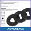 Oil Seal Seal Ring Rotary Shaft Seal Nitrile Rubber 25X52X7Mm 5 Pcs