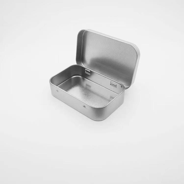 4/8 st Bärbar Plåtlåda för Smyckesförvaring För Ring Örhängen Halsband Mini Metall Multifunktionell Behållare