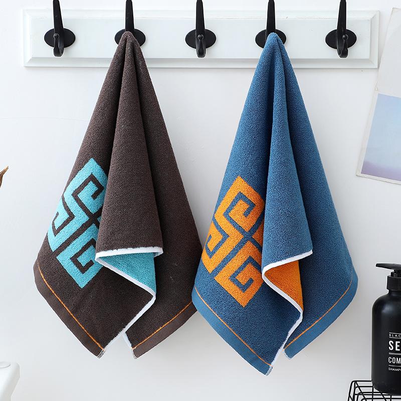 Cotton Household Adult Men's Special Face Wash Towel Full Cotton Line Thickened Lengthened Quick-drying Bath Towel