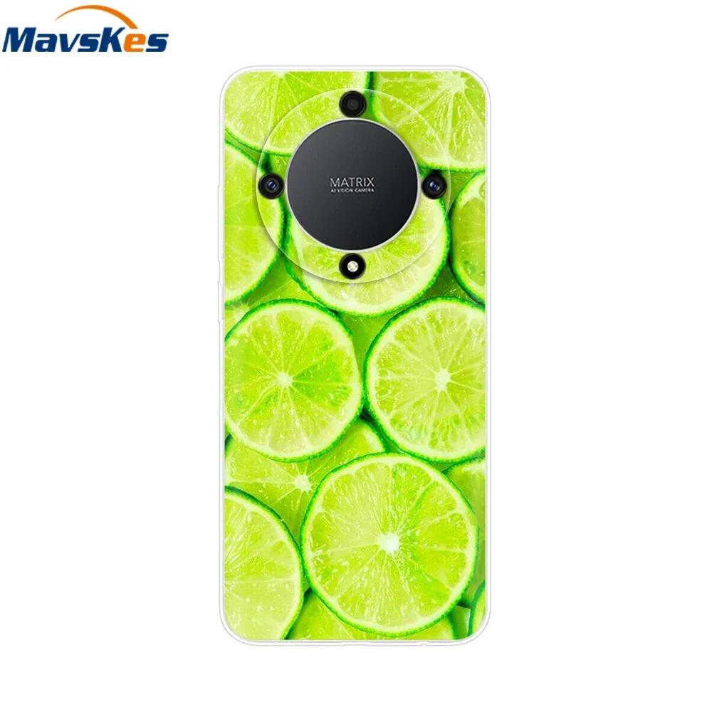 Phone Case For Honor X9A Case Silicone Soft Shockproof Fundas For Huawei Honor X9A Back Cover HonorX9A RMO-NX1 Clear Phone Cases