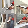 Electric Glue Gun Glass Glue Caulking Gun 4 Speeds Cordless Doors and Windows Electric Sewing Glue Tool for Makita 21V Battery