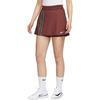 New Nike Court SlamDri Fit SS25 Casual Short Skirts Women's Dark Team Red/Dark Red/White Color FZ6767-619