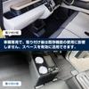 CEMOFE Console Box for Nissan Center Console with Drink 7 Color Brightness and USB Compatible with Nissan Custom Interior Parts 2023 and N-BOX