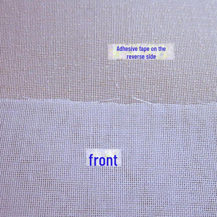 Klebender Futterstoff aus Harzgewebe für Vorhänge, Hüte und Taillenbänder