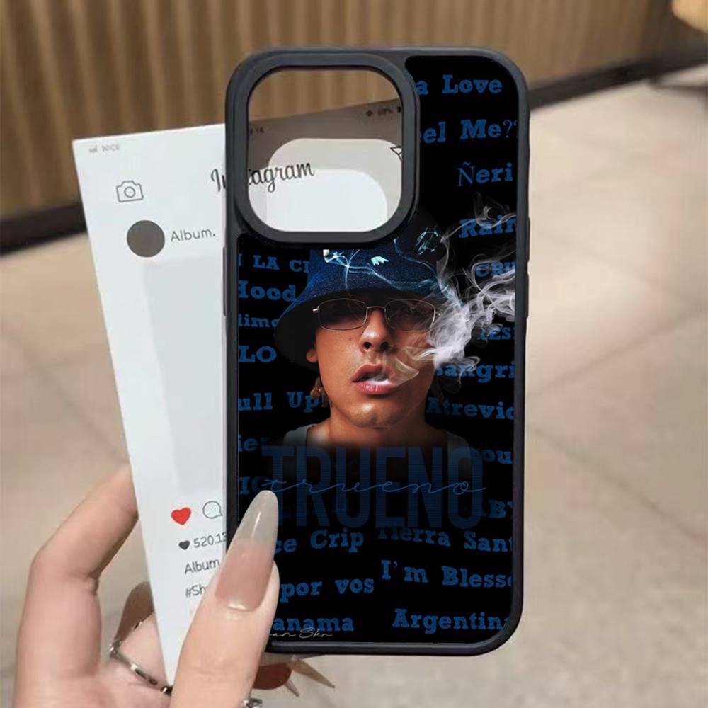 

Singer Trueno For iPhone 17 16 Pro Max Air 13 12 Mini 14 15 Plus 11 PC+TPU Back Cover iPhone 17pro max