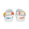White Printed EVA Clogs Slippers Men Women Comfortable Breathable Slip On Casual Sandals Lightweight Soft Sole Summer Daily Wear