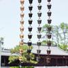 Rain Chain Drainage Chain New Horticulture Chinese Decoration Rain Chain Temple Zen Rain Chain Courtyard Rain Chain Lotus Flower