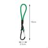 Bungee Cord with Alloy Carabiner Hook, Short Canopy Ties for Tents And Wire Racks in Outdoor