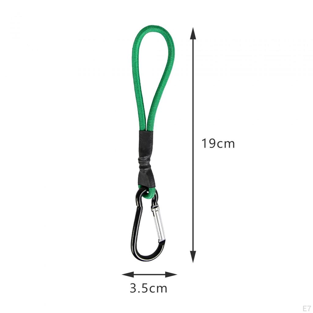Bungee Cord with Alloy Carabiner Hook, Short Canopy Ties for Tents And Wire Racks in Outdoor