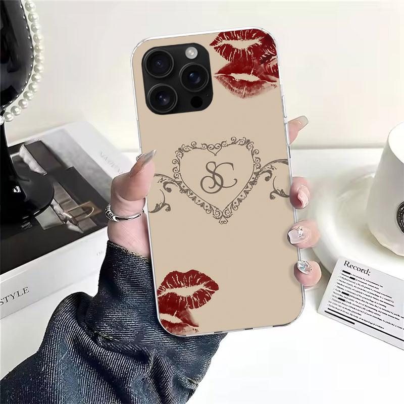CR66 S-Sabrina C-Carpenter Soft Phone Case For IPhone 11 17 Air 16E 16 Pro Max 15 + 14 Plus 13 Mini 12 Apple 7 SE 8 Fundas Coque