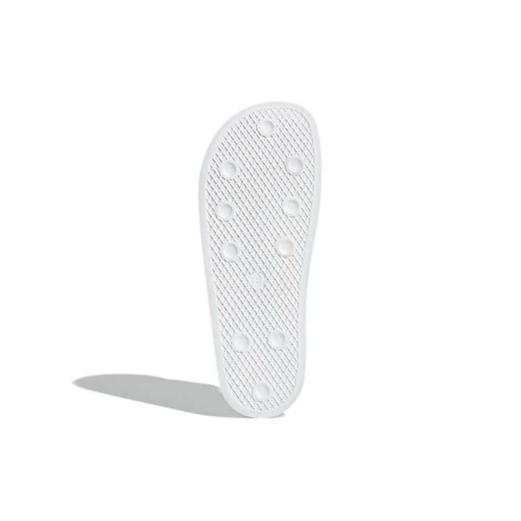 Adidas Originals Adilette Slides Tykk Såle Utendørs Støpt i Ett Stykke Herre Slides Hvit Blå FX5860