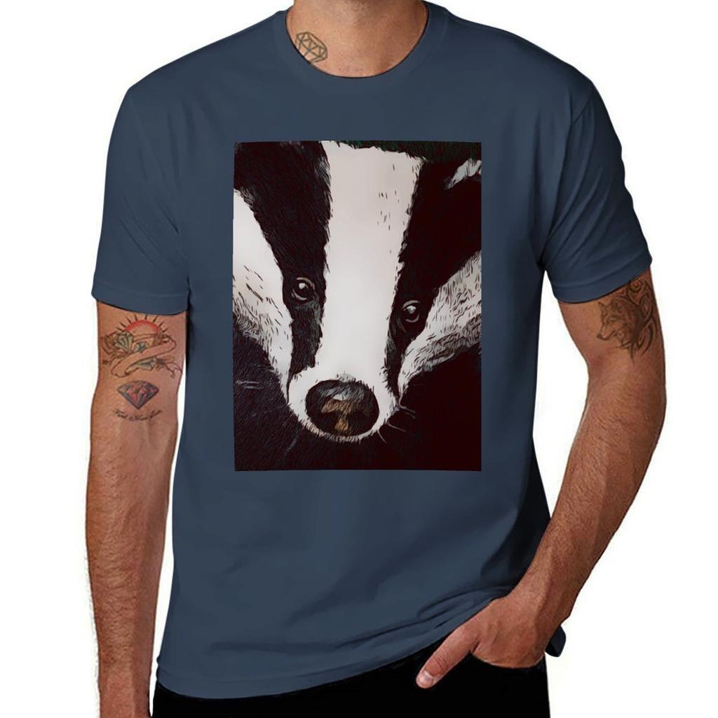 Badger Tshirt Casual Daily Graphic Tee