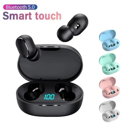 TWS Wireless Headphones Bluetooth 5.1 Earphones Bass Headsets With Mic Sport Noise Cancelling Earbuds For iPhone Xiaomi Samsung