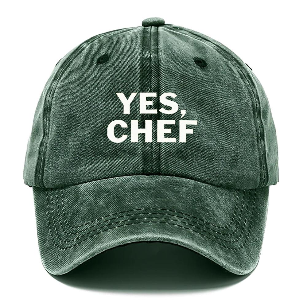 Pc Yes Chef for Men WomenS Beach Breathable Outdoor Baseball Adjustable Dad Available In Various Colors Ideal for Outdo
