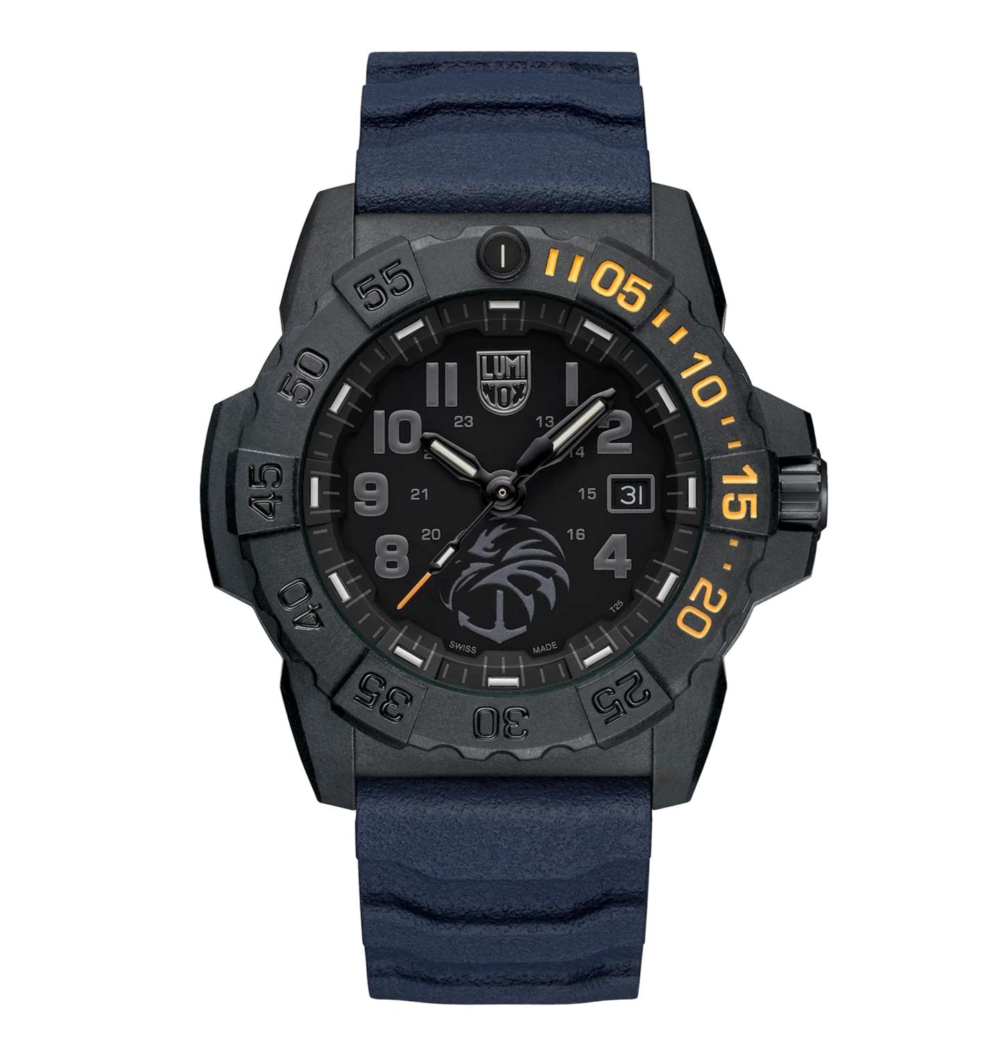 Luminox Navy SEAL Foundation Лимитированная серия Дайверские часы XS.3505.NSF.N чёрный
