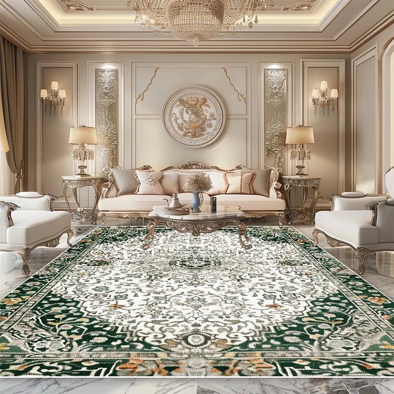 Persian Luxury Carpet Living Room High-grade Bedroom Decoration Beautiful Large Area Rug Lounge Non-slip Soft Bedside Floor Mats