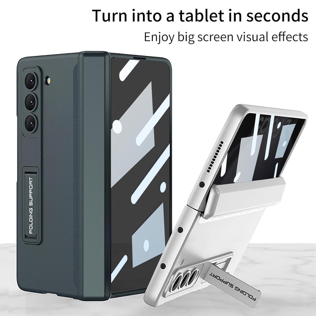 Samsung Z Fold5 Anti-peep Hinge Case: Foldable, Stand Function, Full Coverage, Drop-proof Protective Phone Cover