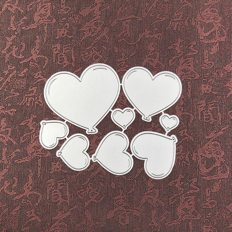 Carbon Steel Cartoon Hearts Cutting Die Embossing Stencil Template Mold DIY Pape