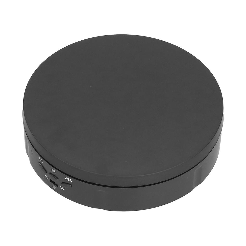 145mm 360 Degrees  Round Auto Rotating Display Stand 3 Speed Control USB Powered Jewelry Turntable for Exhibition