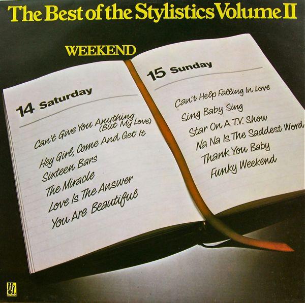 LP Record STYLISTICS - The Best Of The Stylistics Volume I 9109010 H & L 1976 UK Soul/Funk Used