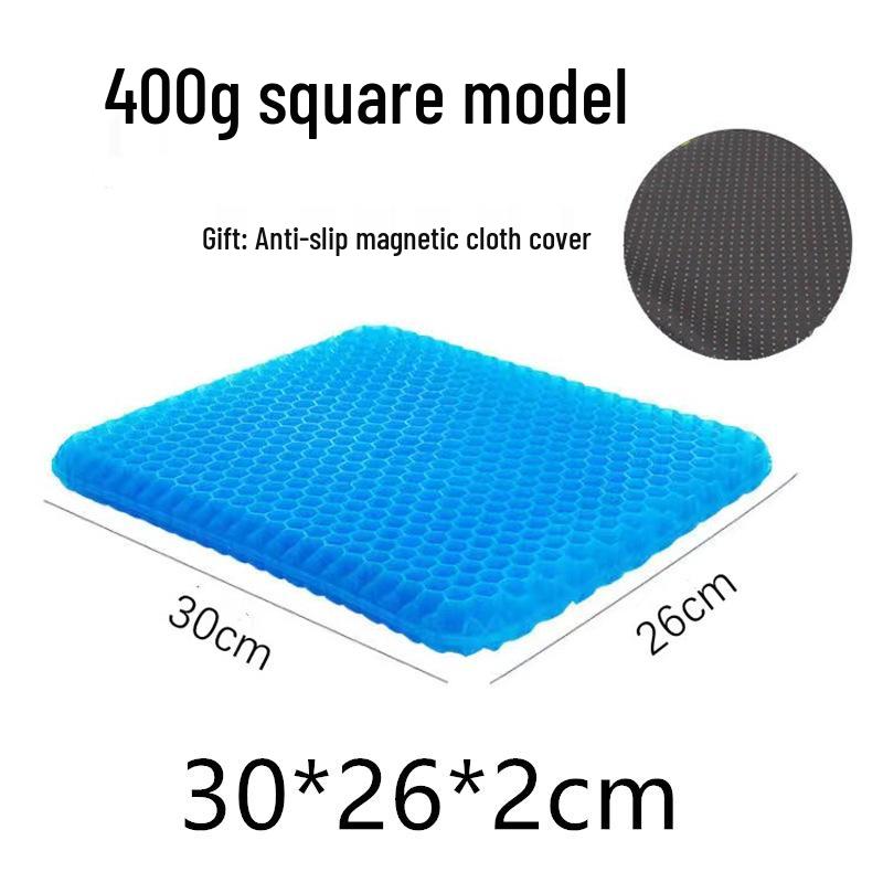 Summer Gel Seat Cushion: Honeycomb Cooling Pad for Office, Car, and Long Sitting Comfort