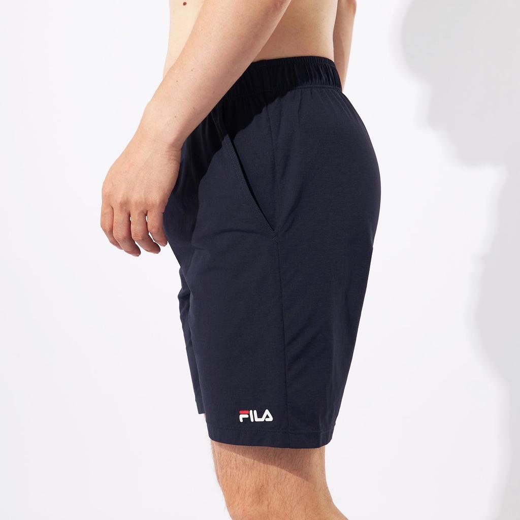 Fitness Bademode Badehose Badekappe Set für 3L [FILA] + Herren, Marineblau,