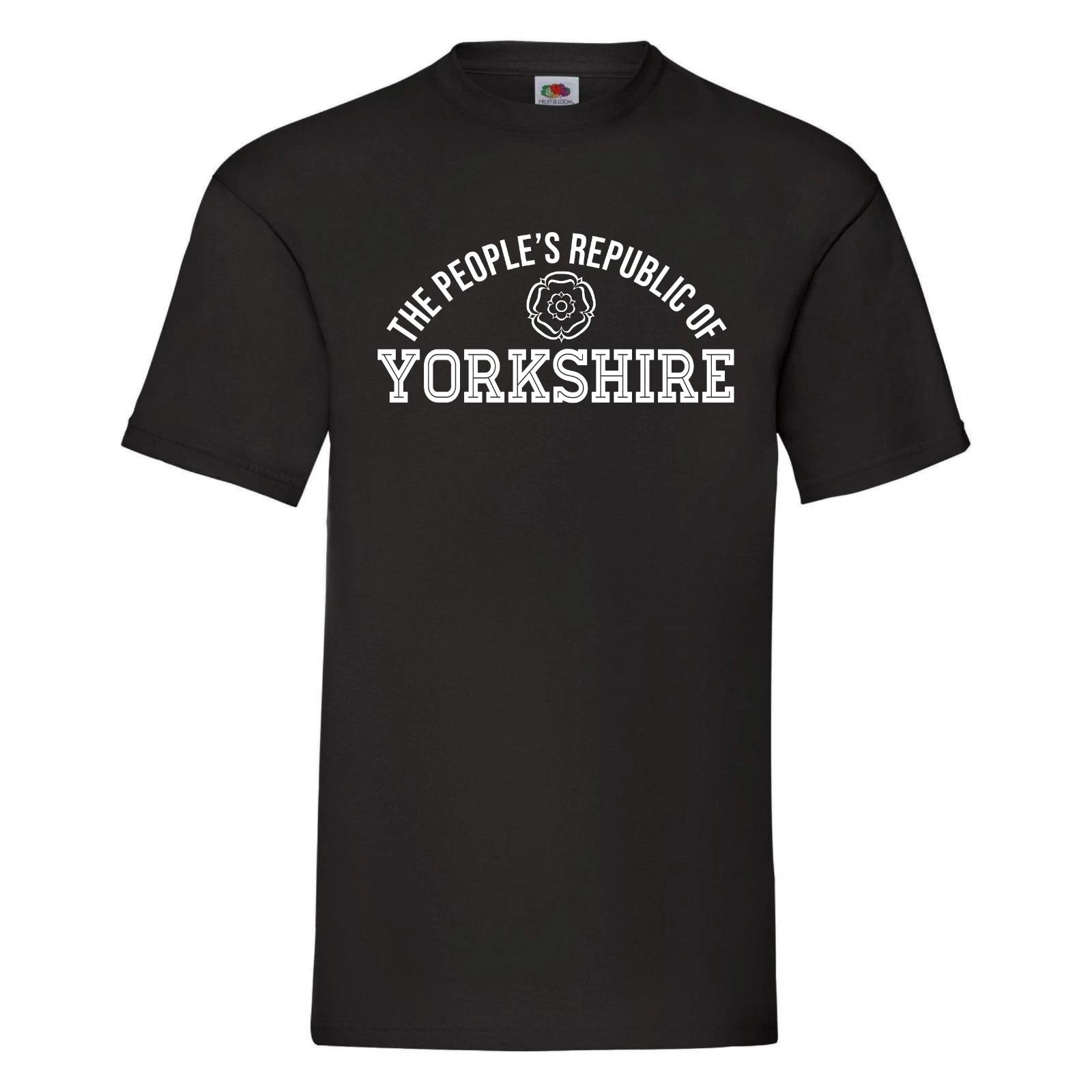 The People s Republic of Yorkshire t-Shirt, Yorkshire rose, Yorkshire England M