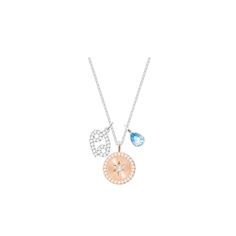 

Swarovski Zodiac Cancer Necklace Women necklace Aquamarine 5349215