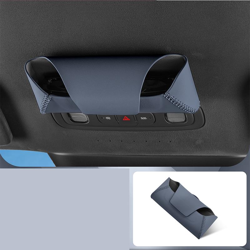 For Xiaomi YU7 2025-2026 Car Eyeglass Case Central Control Under Magnetic Suction Sunglasses Storage Box Automobile Supplies