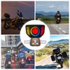 Luz Trasera Universal Luces Traseras de Motocicleta Luces Traseras Led de Motocicleta Impermeable Bombillas de Señal de Giro Accesorios de Motor