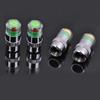 4Pcs/set Automobile Tire Nozzle Cap Anti-theft Valve Core Caps Tire Pressure Detection Pressure Gauge Universal Type Cap