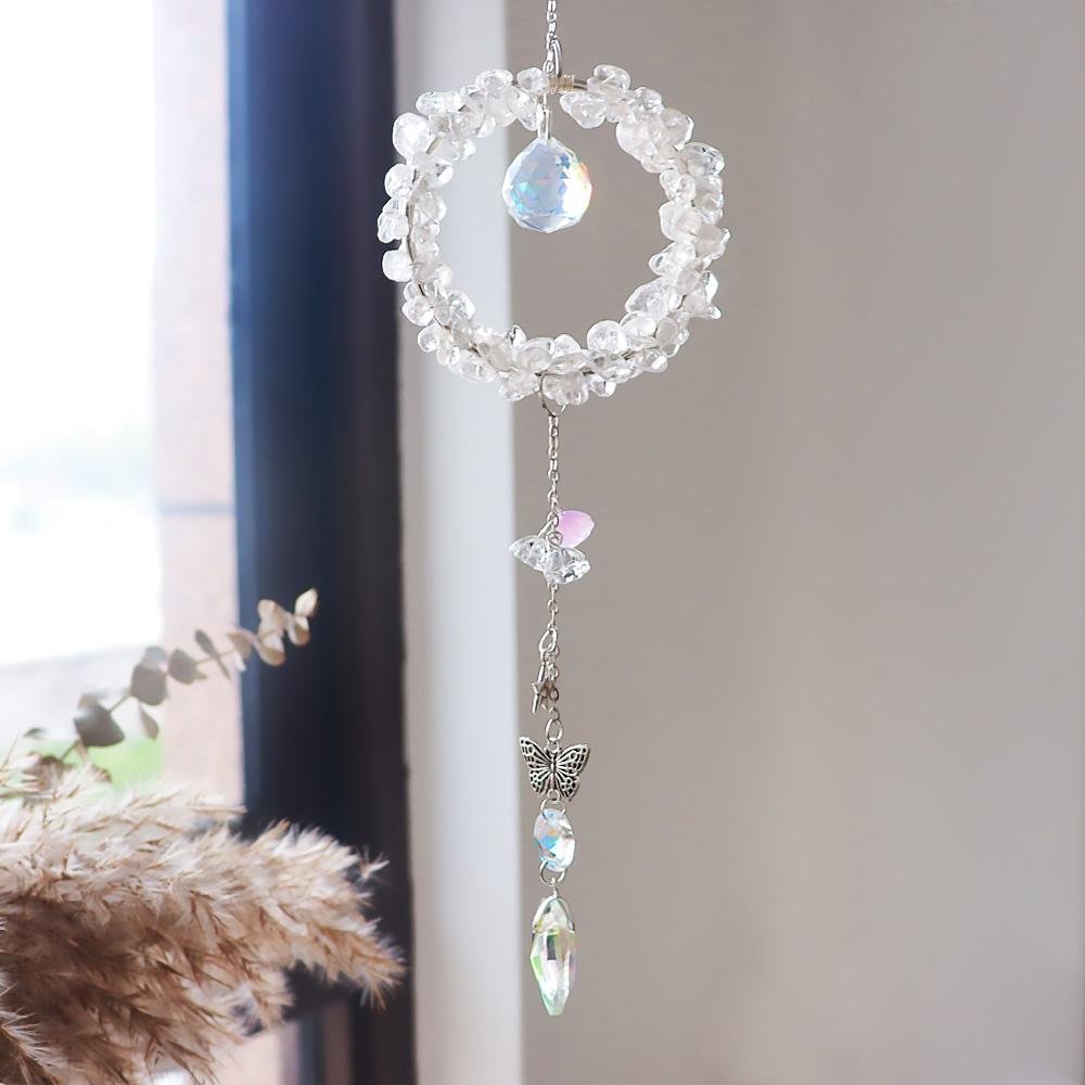 Super Quality Crystal Suncatcher Various Crystal Round Suncacther Car Hanging Carystal Dreamcatcher Perfect Gift