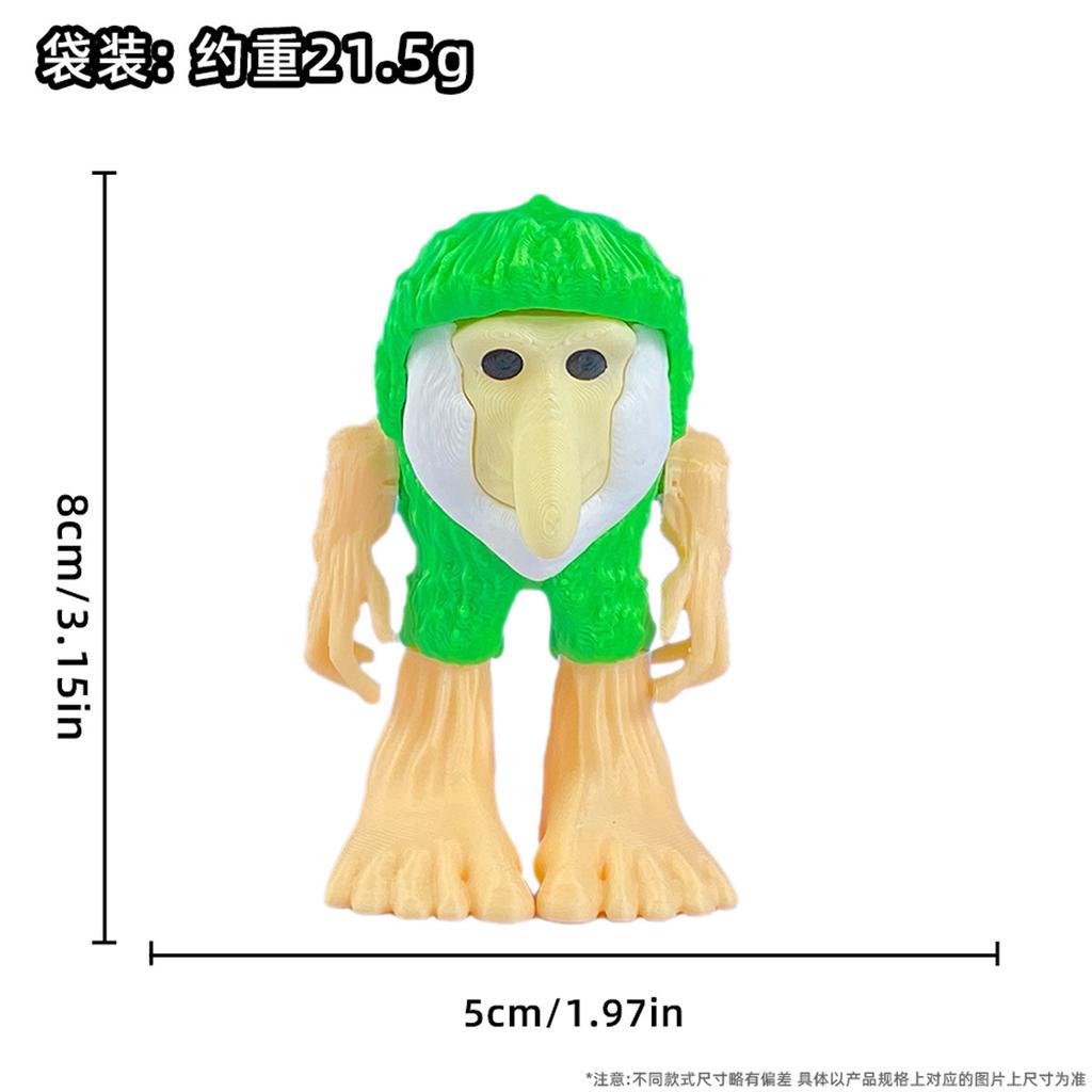 TungTungTungSahur Shark Figurine Figure Brainrot Figure Desktop Decoration Tralalero Tralala Figure Ornament Funny Doll 3D Print