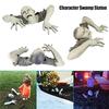 Halloween Crawling Zombie Horror Props Outdoor Garden Statue Graveyard Ornament