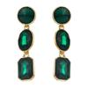 High-end Party Earrings - Super Bright Fashionable Alloy Geometric Ear Ornaments and Earrings