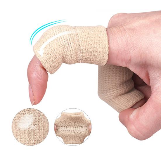 10Pcs Finger Guard High Elasticity Protective Sports Comfortable Thumb Protector for Basketball Volleyball