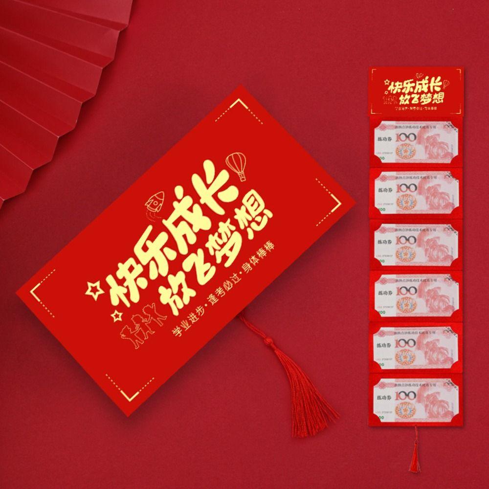 New Year Packet Red Envelope DIY Packing Blessing Bag Creative Money Pocket  Father's Day