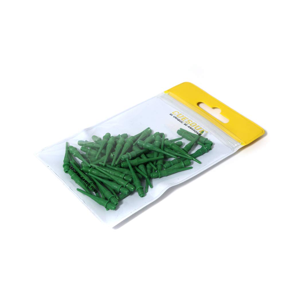 CUESOUL TOUCH-Point 2BA soft tip 80pcs (green) CSDA-A1115 зелёный