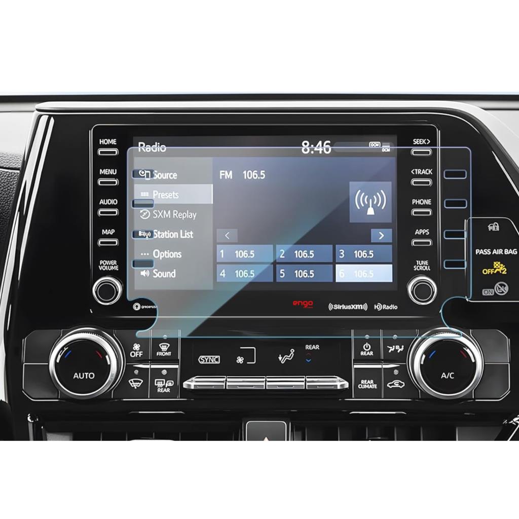 

For Toyota Rav4 Ekran Koruyucu 8 inç Multimedya Navigasyon чистий