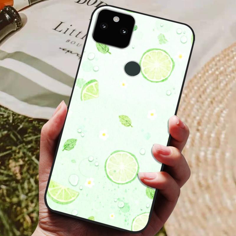 Modische Mattes Case Für Google Pixel 5A 5G 5 Case Weiches Silikon Google Pixel 4A 5G 4G Case Rückseite Pixel5 Pixel4A Cases Hüllen