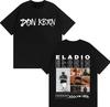Rapper Eladio Carrion Trendy Album Print ONeck Tshirt Men Hip Hop Tshirt Fashion Luxury Casual Vintage Y2K Tee Streetwear