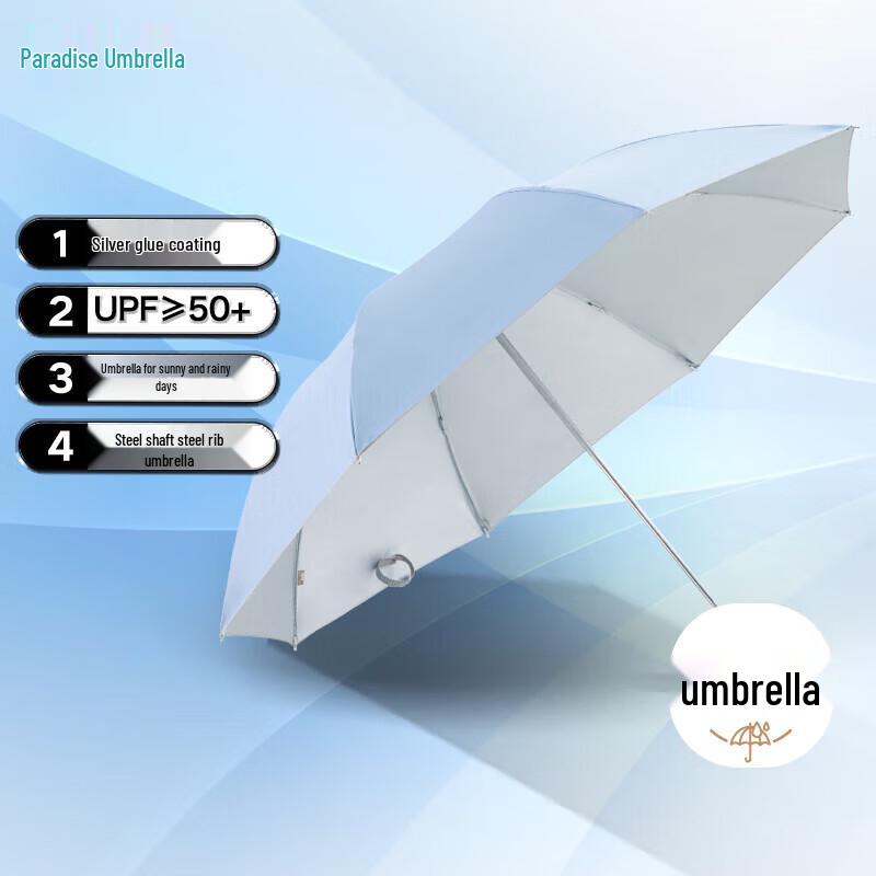 Paradise UV Protection Three-Fold Umbrella
