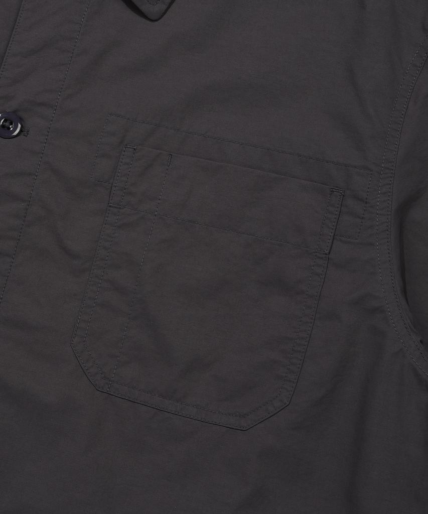 COVERNAT Garment Washed Coverall Jacket Charcoal