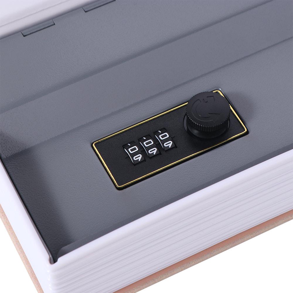 Retro Book Shape Password Security Safe Box Rectangle Analog Dictionary Book Safe Box Anti theft Hidden Dictionary Book Home