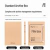 M&G A4 Kraft Paper File Storage Boxes